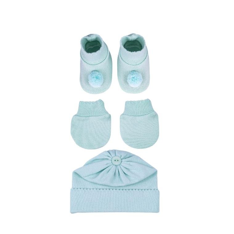 Cópia de Kit 3 P. Verde Liso Pompom