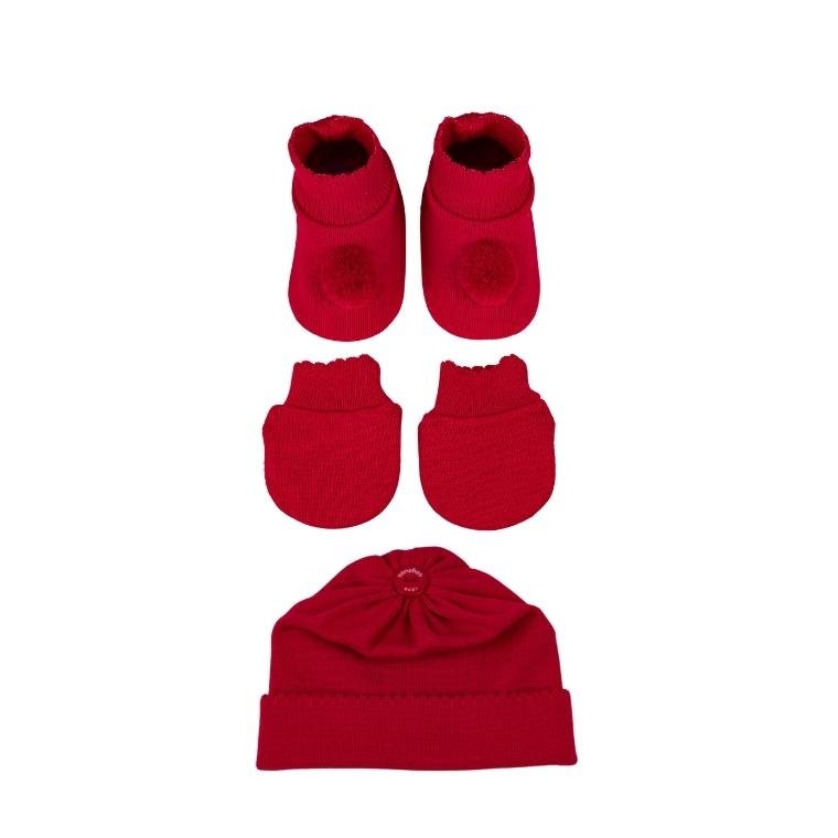 Cópia de Kit 3 P. Vermelho Pompom